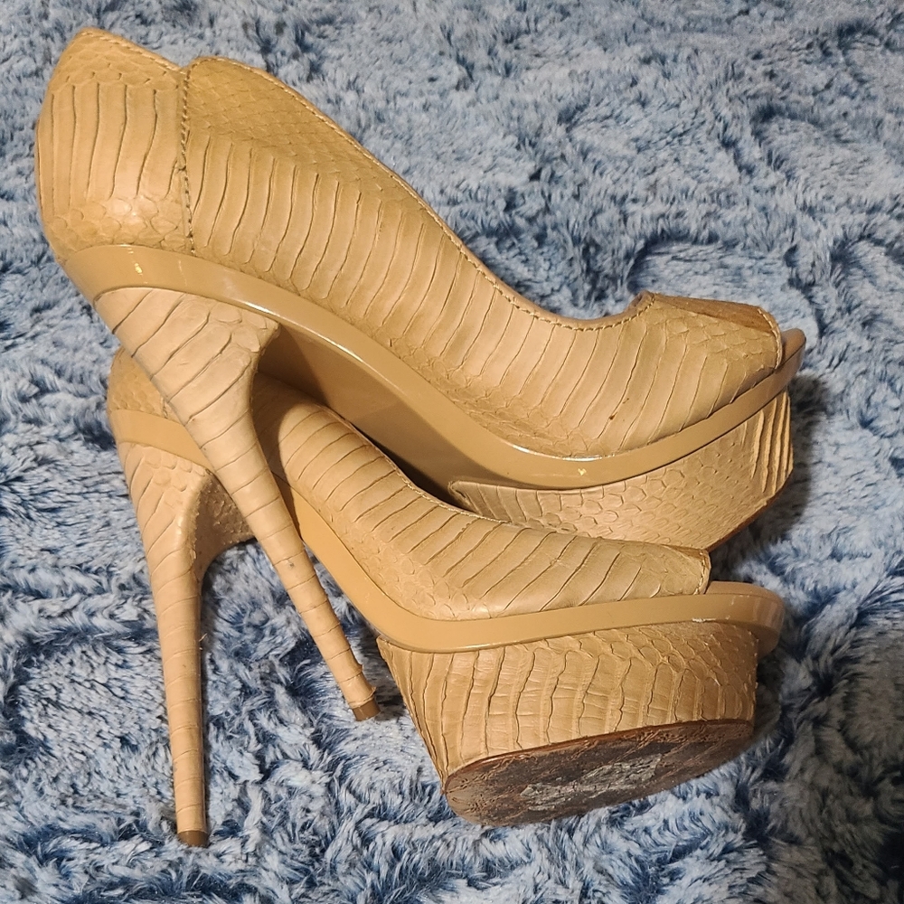 Snakeskin LAMB sz 10